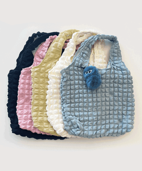 5colors 퀼팅에코백 숄더백 베이직 심플 데일리 내추럴 여름 가방 미니멀